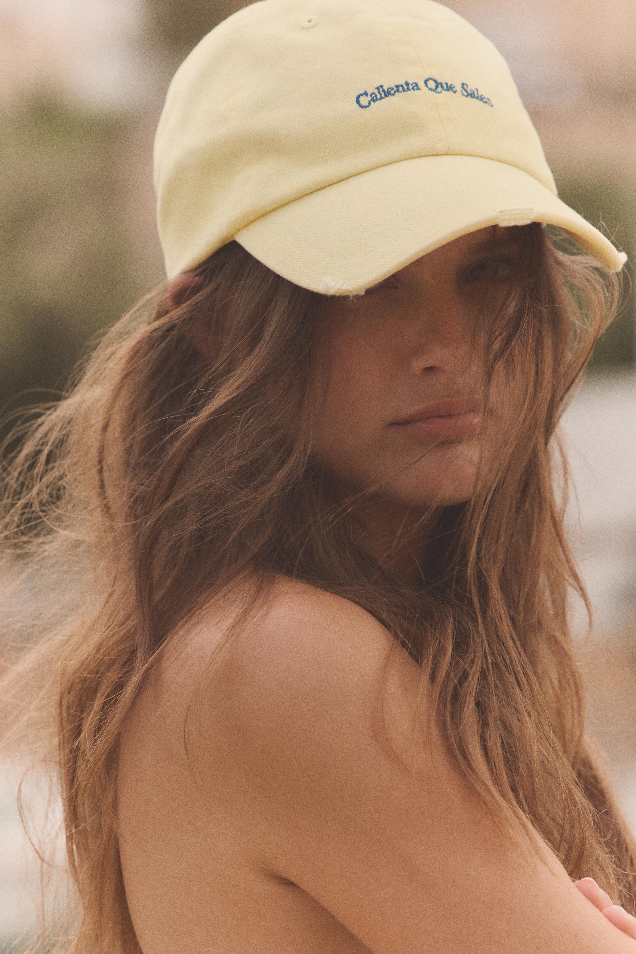 CASQUETTE SERGÉ TEXTE BROD